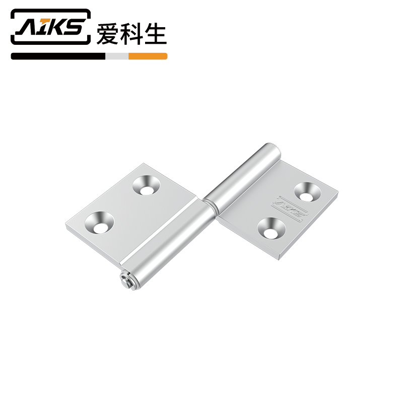 可脱卸铝合金门柜合页银砂右-1554-103R