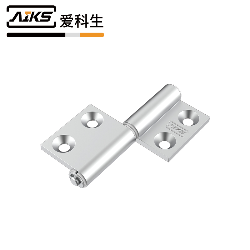 可脱卸铝合金门柜合页银砂右-1554-73R
