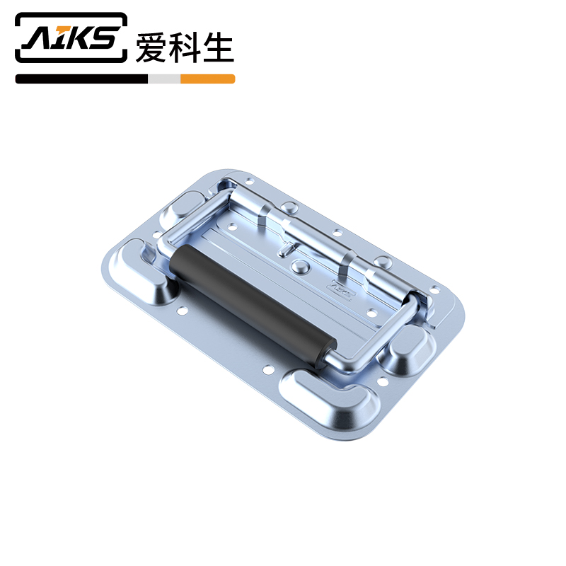 盖环内嵌隐藏式弹簧拉手镀锌-3105-160