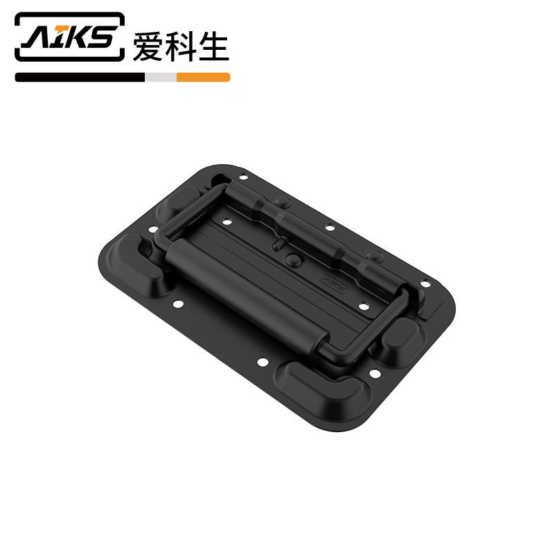 盖环内嵌隐藏式弹簧拉手黑-3105-160