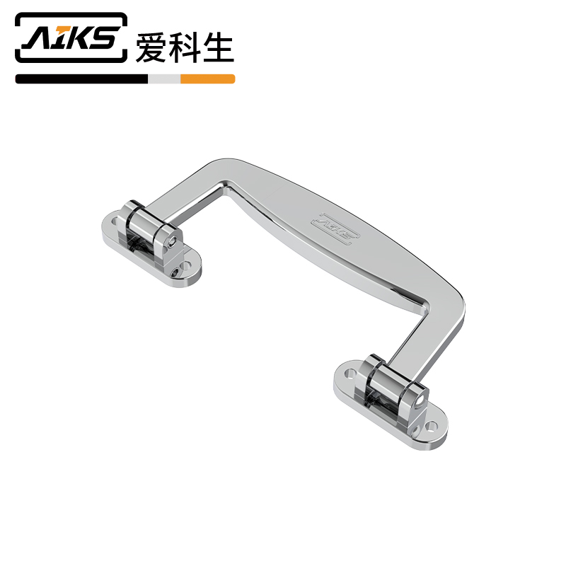 尼龙工具箱塑料拉手镀镍-3427