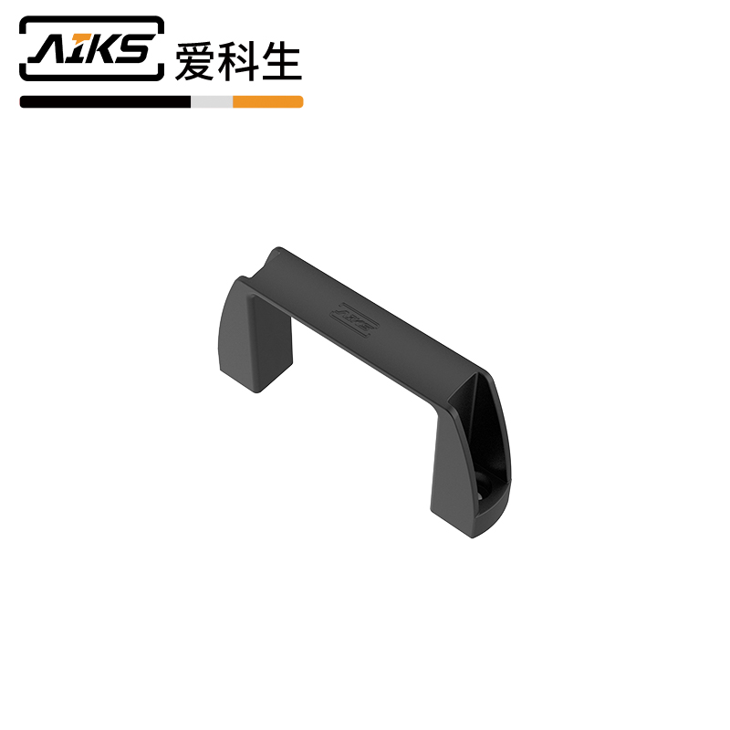 尼龙工具箱塑料拉手黑色-3464-90