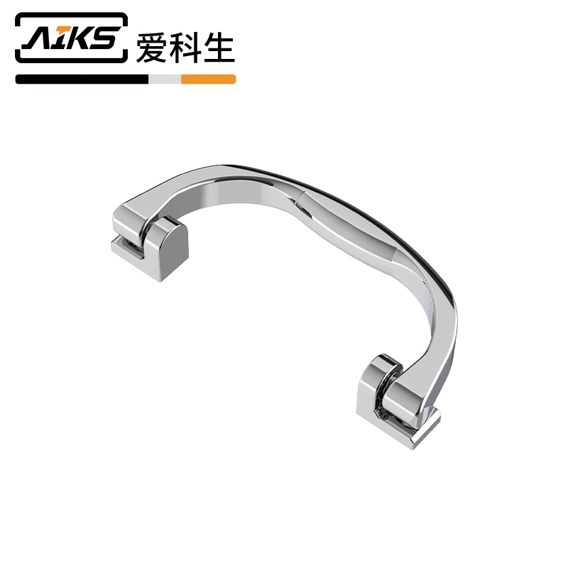 尼龙工具箱塑料拉手镀镍-3428-111