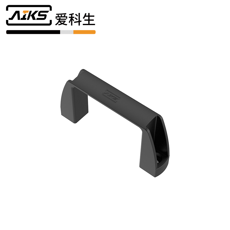 尼龙工具箱塑料拉手黑色-3464-94
