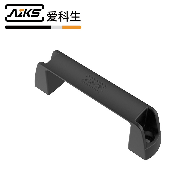 尼龙工具箱塑料拉手黑色-3463-132