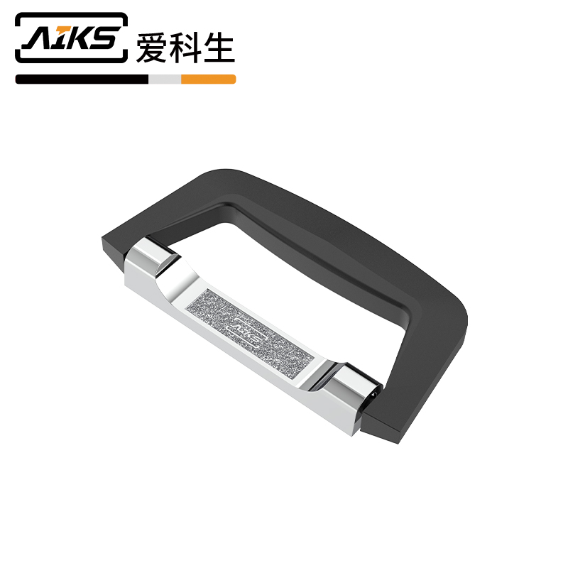 尼龙工具箱塑料拉手黑色-3455