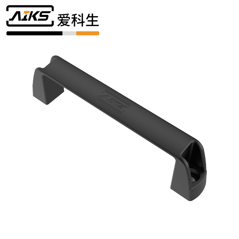 尼龙工具箱塑料拉手黑色-3463-179