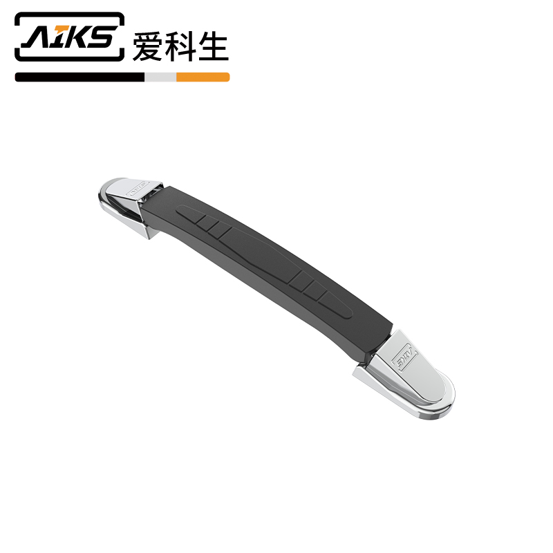 一字橡胶箱包伸缩提手黑柄-3511