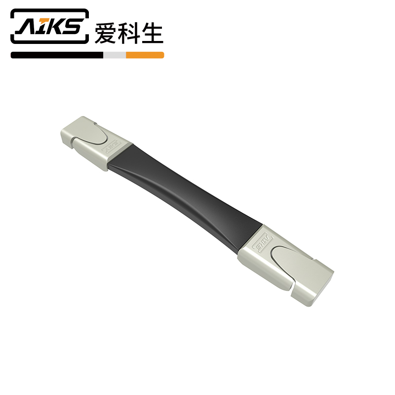 一字橡胶箱包伸缩提手黑座-3519-235