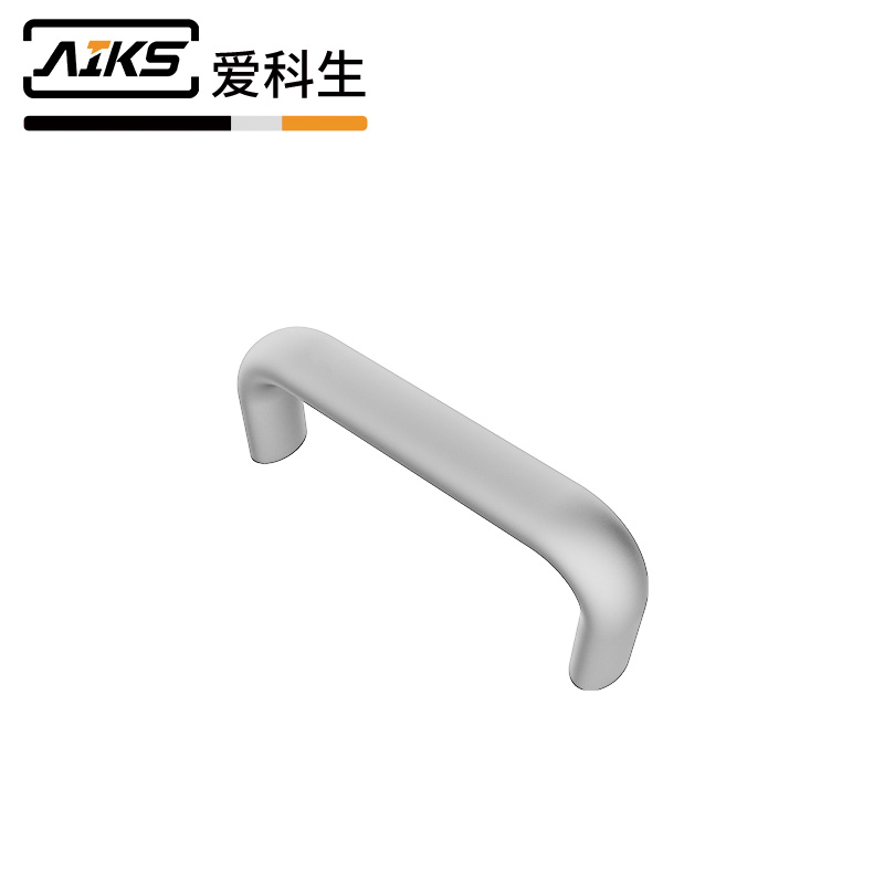 铝工业实芯双弯头异性拉手银-3704-112