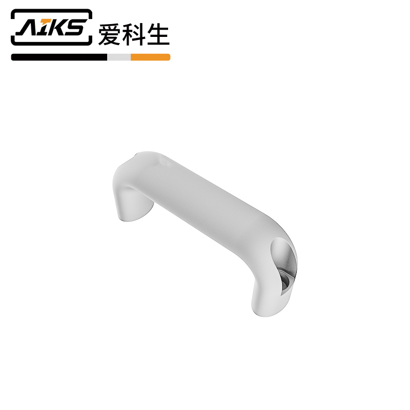 铝工业实芯双弯头异性拉手银-3704-100