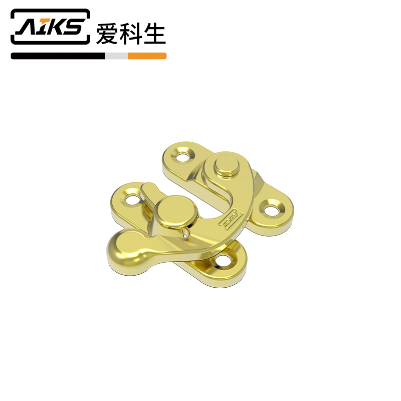 礼品包装木盒箱子仿金锁扣-6534-33R