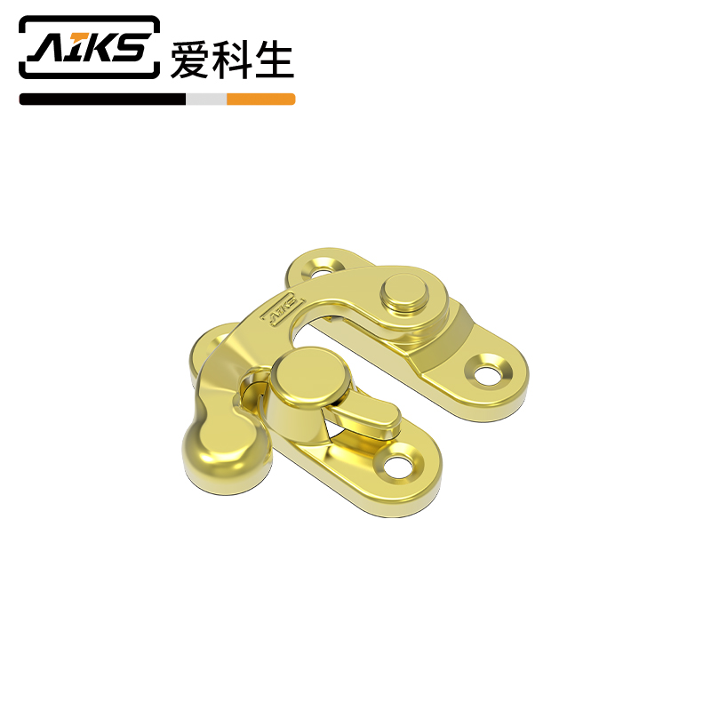 礼品包装木盒箱子仿金锁扣-6534-33L