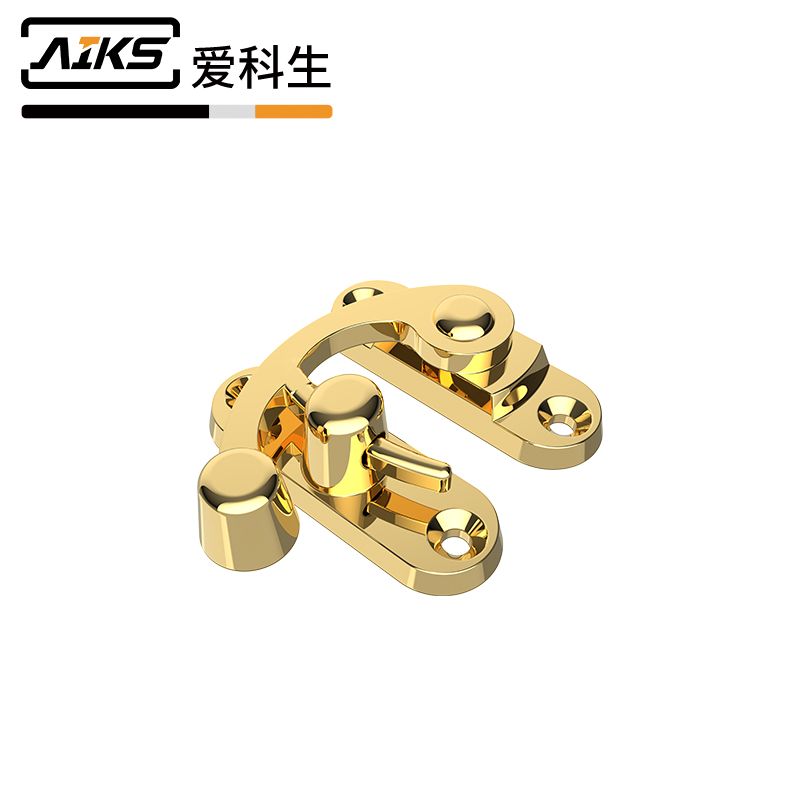锌合金礼品盒卡扣仿金锁扣-6527-45R