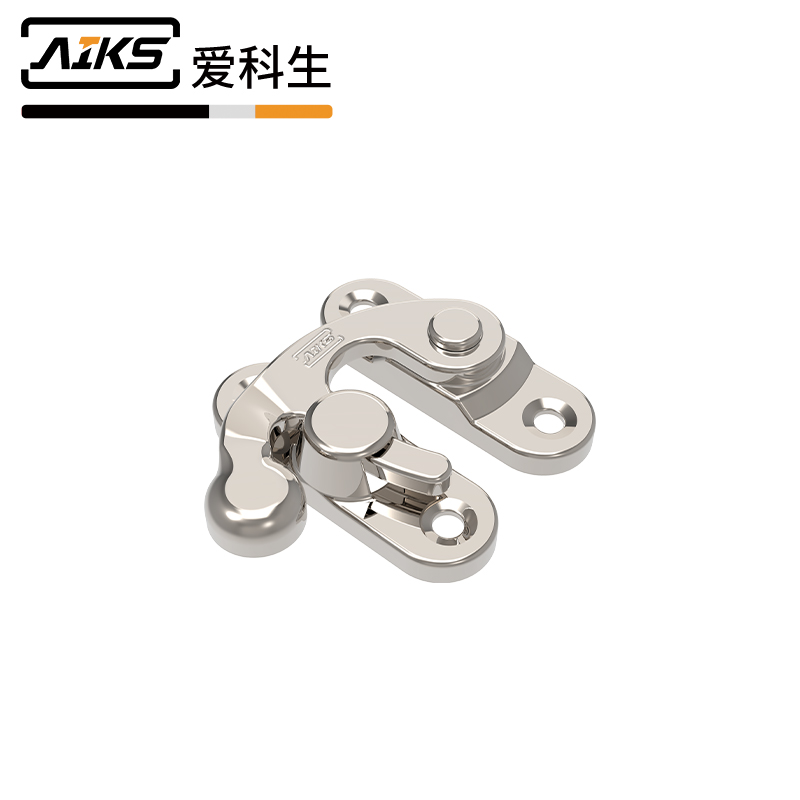 礼品包装木盒箱子镀镍锁扣-6534-33L
