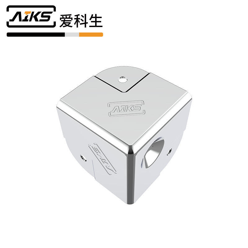 不锈钢三面防撞护角角码-7202B