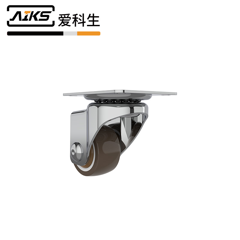 1寸重型工业尼龙万向静音轮-9207-25A