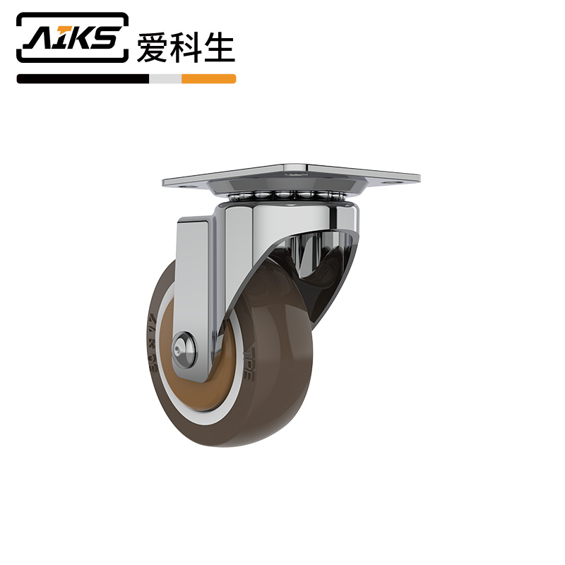 2寸重型工业尼龙万向静音轮-9207-50A