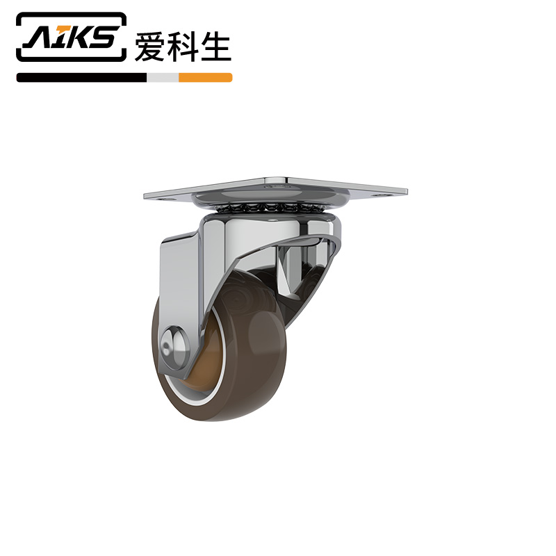 1.2寸重型工业尼龙万向静音轮-9207-32A