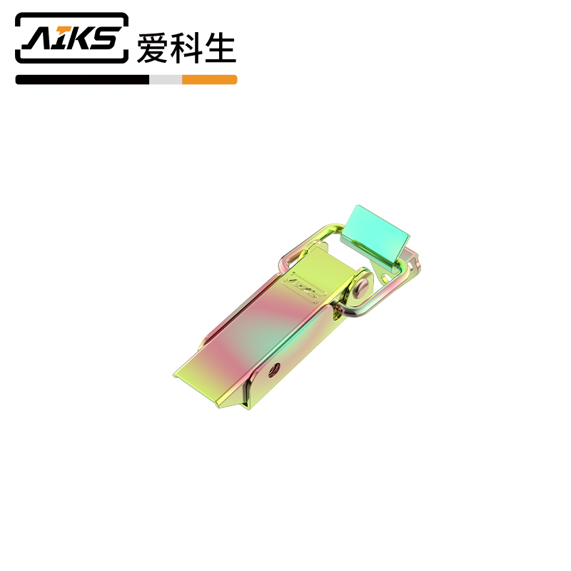 工业木箱五金带锁彩锌搭扣-2364