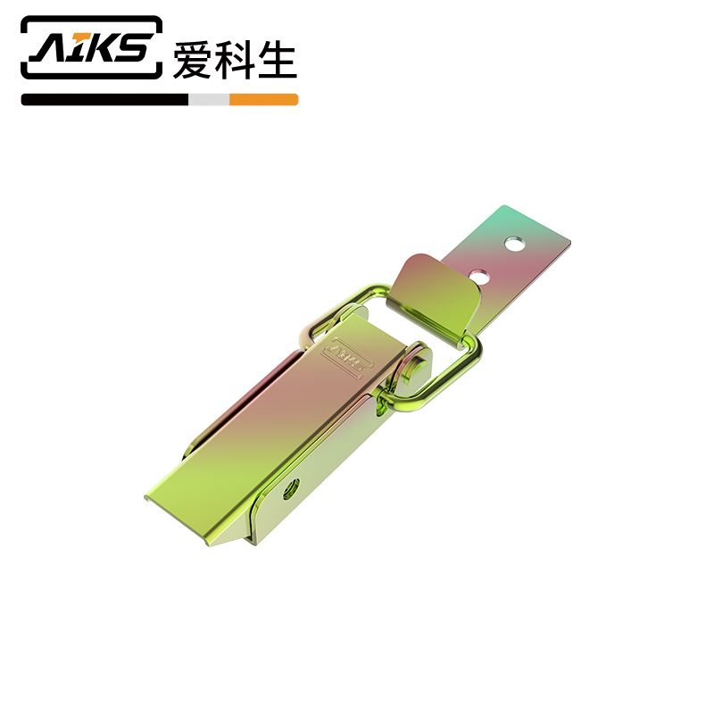 工业木箱五金带锁彩锌搭扣-2362