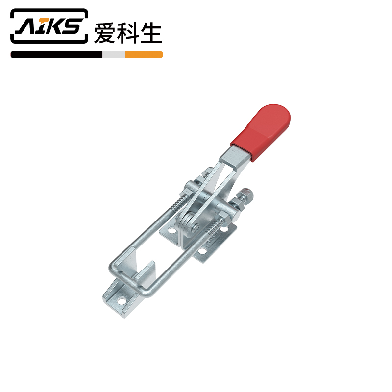 重型可调节门栓式红柄夹钳-2643A