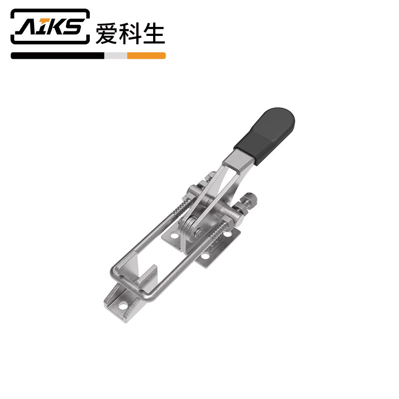 重型可调节门栓式黑柄夹钳-2643A