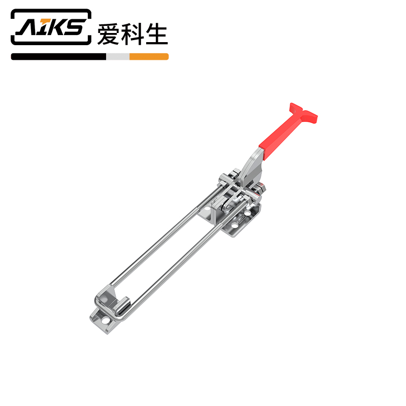 重型可调节门栓式红柄夹钳-3101